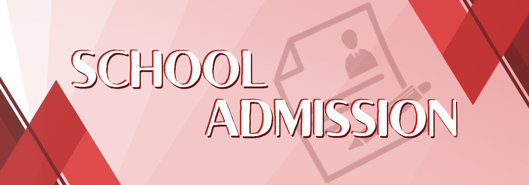 Students lining up for enrollment at school